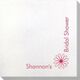 Corner Text with Daisy Design Bamboo Luxe Napkins Image 2 of 2